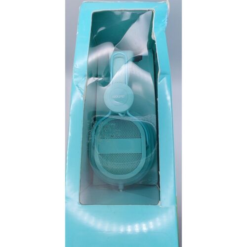 Auriculares aptos para niños control de volumen sobre la oreja 85dB micrófono en línea conector de 3,5 mm Aqua - Imagen 2 de 6