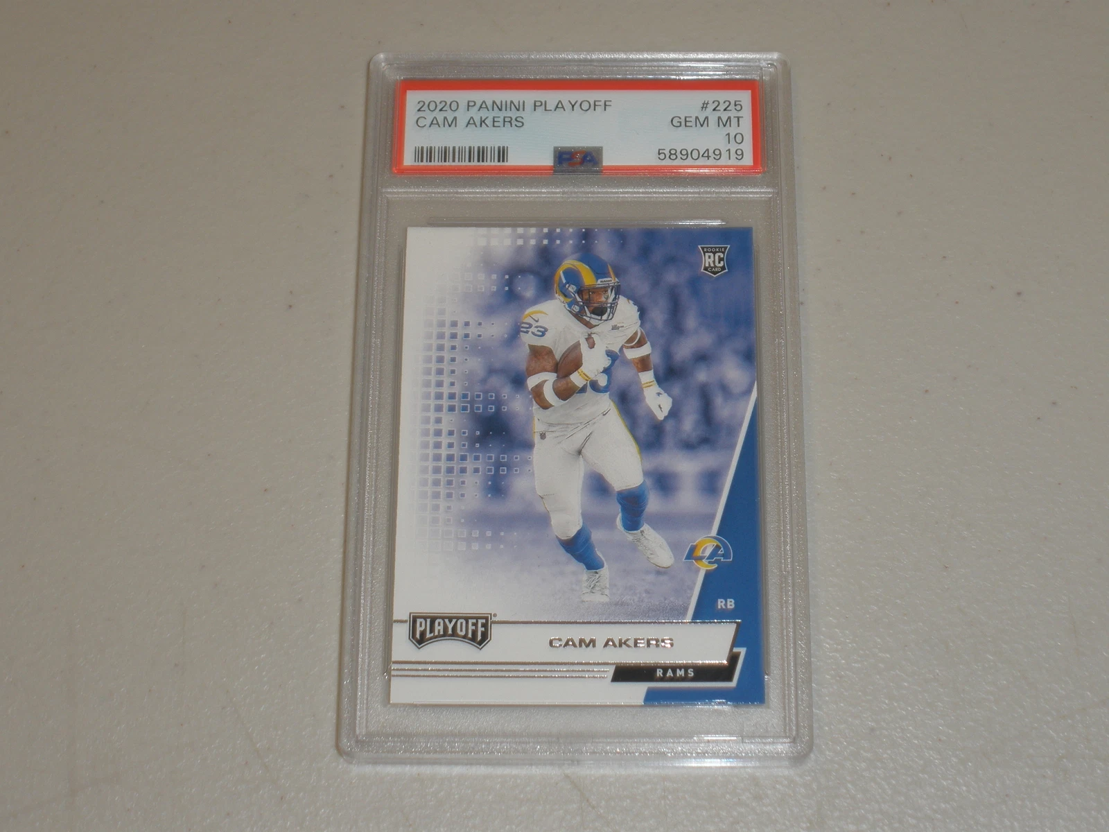 Cam Akers Panini Playoff #225 Base