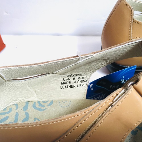 Propet Unisex Men /Women’s April Fisherman Beige Leather Sandals Oyster 9M - Picture 6 of 10
