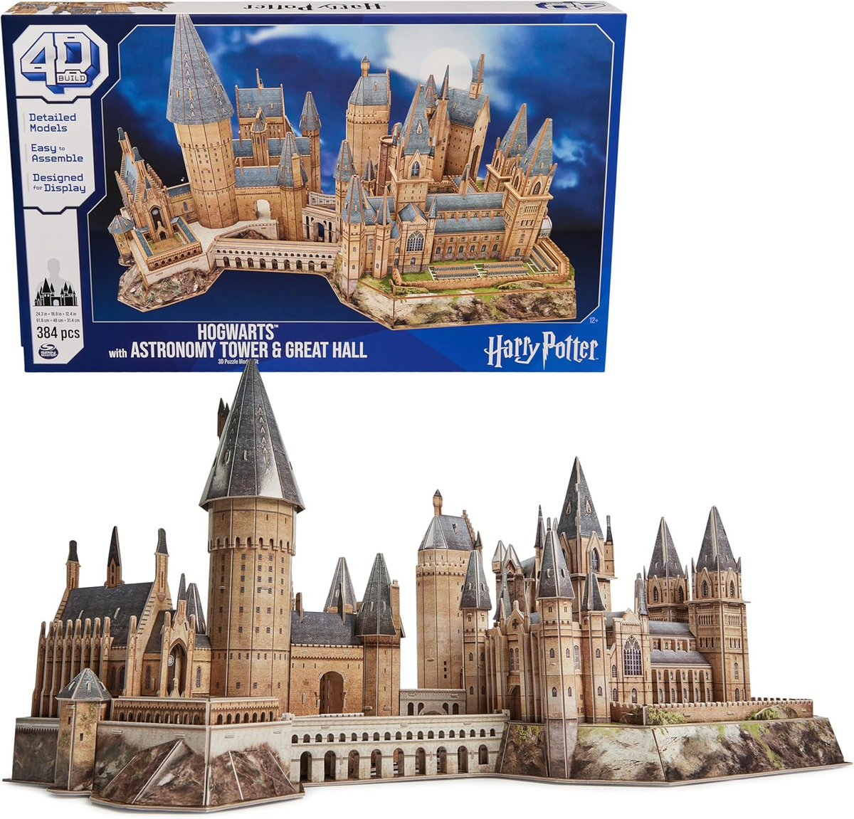 Harry Potter Deluxe Hogwarts Castle with Astronomy Tower & Great