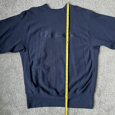 Vintage 80s Champion Reverse Weave Warmup Sweatshirt XL Navy Vintage 80s Champion Reverse Weave Warmup Sweatshirt XL Navy
