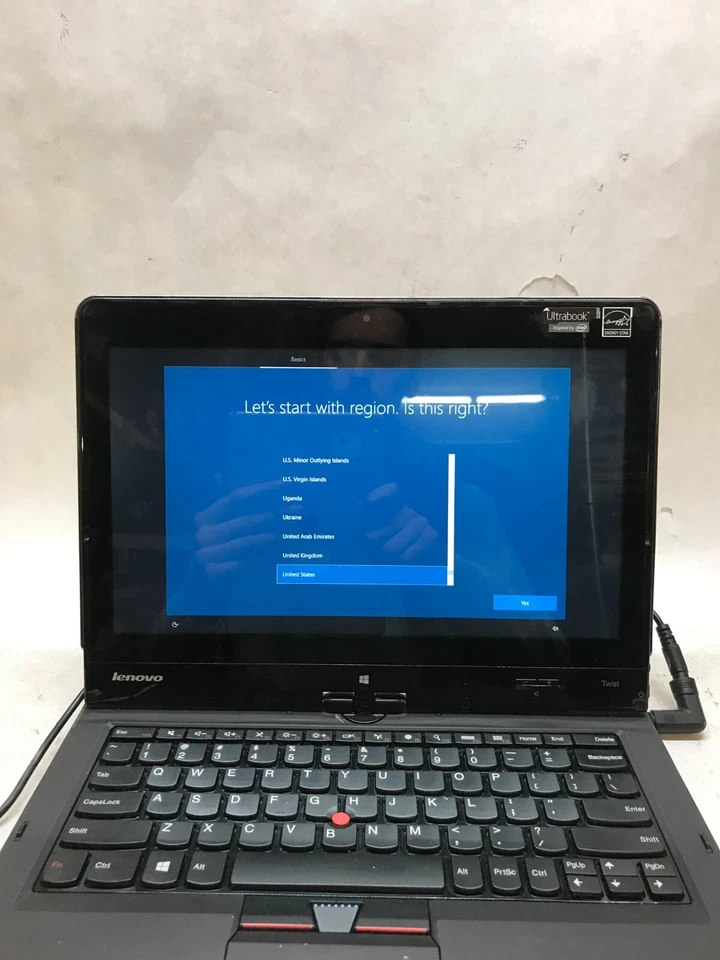 Lenovo ThinkPad Twist S230U 13" i5-3317U 4GB RAM 128GB SSD WIN 10 BAD BATTERY DW - Image 2 of 4