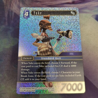 Final Fantasy TCG Opus XIII Crystal Radiance LP Yuke 13-099C Foil