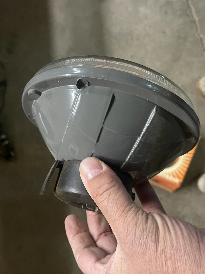 Autoloc 7 дюймов галогенные фары 65-68 Mustang новый в коробке пара  - Изображение 4 из 4