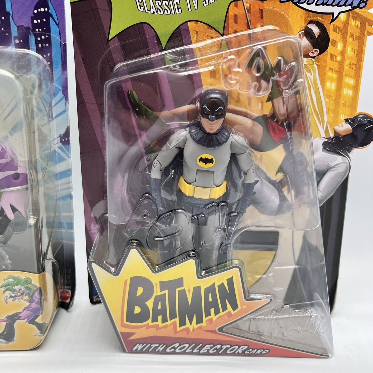 Batman action figure in comic style on