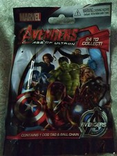 Marvel Avengers Age of Ultron Dog Tags MYSTERY Unopened/ Brand New
