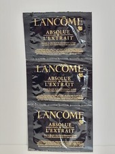 3 Lancome ABSOLUE L'EXTRAIT Ultimate Eye Balm-Elixir 0.067oz/2g Travel Sz SAMPLE