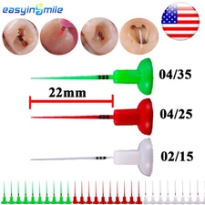 Dental Endo Sonic Activator Tips Endo Irrigator Root 60 Tips 3D Cleaning 3 Size