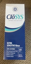 ❤️CloSYS Ultra Sensitive Mouthwash, 32 Ounce, Unflavored (6/25)❤️