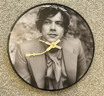 Harry Styles Vinyl Schallplatte Wanduhr