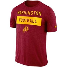 Washington Redskins Nike Sideline Legend Lift Performance T-Shirt Men's XL