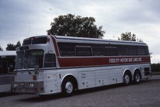 Original Bus Slide Charter Fidelity Motor Bus #756 Silver Eagle 1986 #27