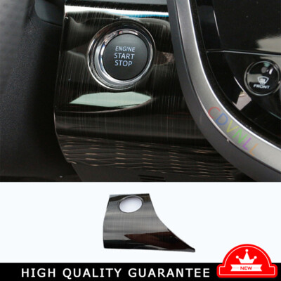 One-Click Startup Panel Cover Trim 1* For Toyota Camry 2018-2022 Black Titanium