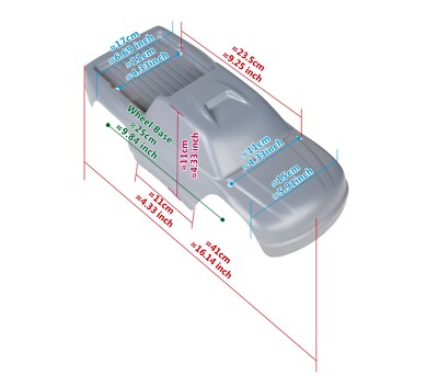 Redcat Racing Rockslide Electric Super Crawler, 1/8 Sc (Defekt) In
