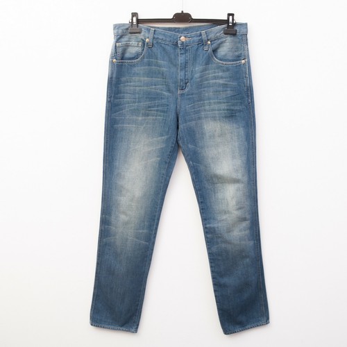 Cheap Monday 'Premium Confortable' Hommes W34 L34 Jean Jeans Pantalon Droit  Bleu | eBay