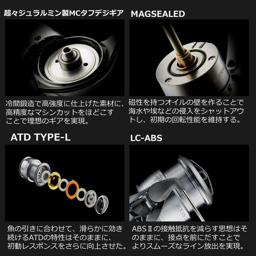 Daiwa Spinning Reel 22 Igujisuto Exist 2022 Model LT5000-CXH