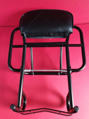 Respaldo de cuppini Scomadi & Royal Alloy GP GT TL 125 200 con portador plegable