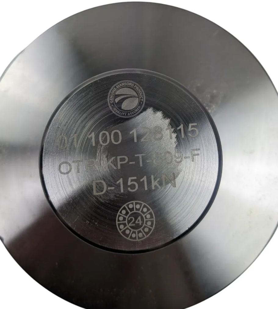 OTR KP-T-809-F Fifth Wheel Trailer Hitch King Pin 2