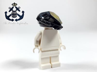 LEGO 1990s Space UFO Black Helmet For Alpha Draconis Minifigure