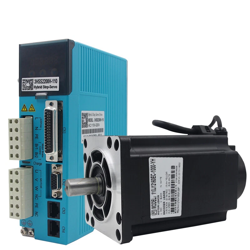 3 Phase NEMA42 Closed loop Stepper motor 19mm shaft hybrid servo driver CNC kit - Image 3 of 4