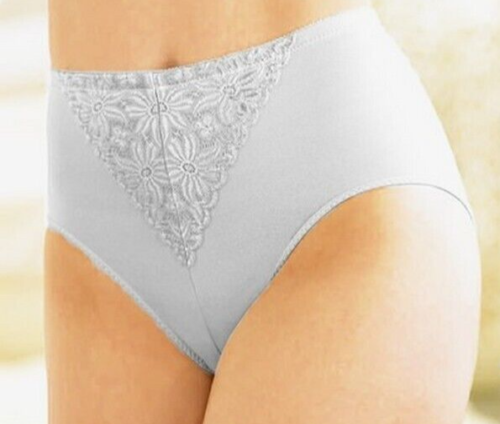 Glamorise ELEGANCE Shaping Brief White 50-10XL (Slimming) WICKS-MOISTURE New