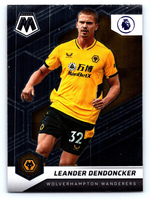 2021-22 PANINI Mosaic Premier League 56 Leander Dendoncker (Wolverhampton Wander