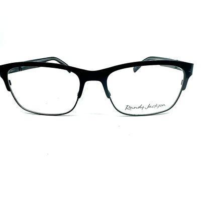 Randy Jackson Signature C 021 Zyloware Black Eyeglasses Frames 54