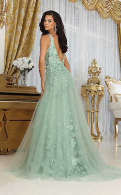 royal queen evening dresses Prom Dress Strap Prom Gown By Royal Queen RQ8196