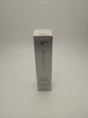IT Cosmetics Hello Light Anti-Aging Creme Luminizer 7.65 g 0.26 oz BNIB (A2)