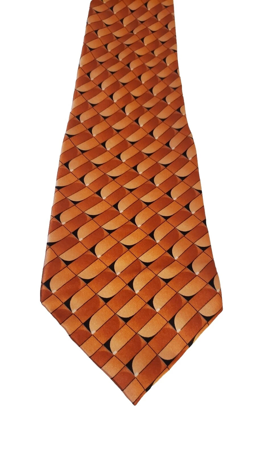 Lazos Arrow geométrico 100% Seda para Hombres