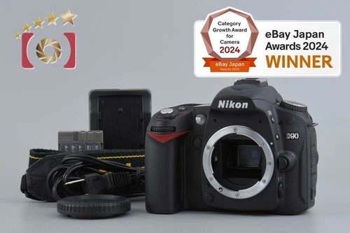 "Shutter count 4,301" Nikon D90 12.3 MP DSLR Camera Body [Very Good]