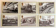PHQ Postcards 2010 Set 340 - GREAT BRITISH RAILWAYS - Sealed Packet - 6 Cards