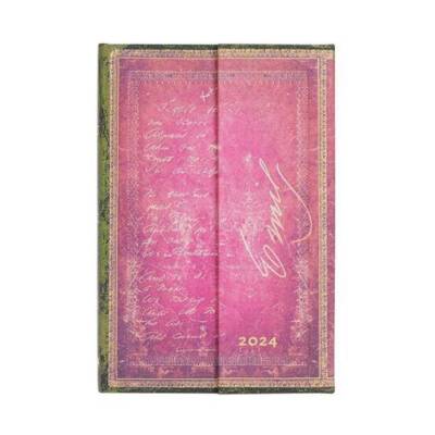12-Monatskalender 2024 Emily Dickinson, I Died for Beauty Mini Horizontal