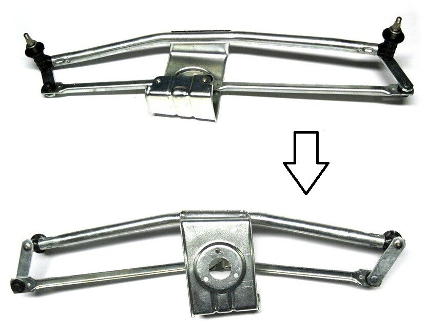 Mécanisme d'essuie-glace avant pour VW LT 1995-2006 OE 9018200081