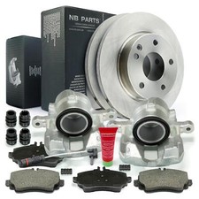 Bremssättel WK Bremsscheiben Bremsbeläge vorne für Mercedes-Benz A-Klasse W168