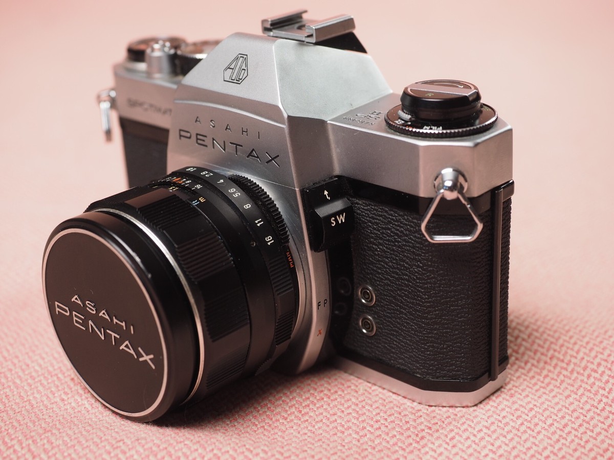 PENTAX SPOTMATIC SP II SLR CAMERA SUPER-MULTI-COATED TAKUMAR 55mm