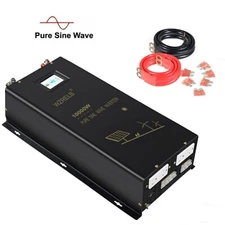 10000W Split Phase Pure Sine Wave Inverter 48V to 120V 240V Solar Home System RV