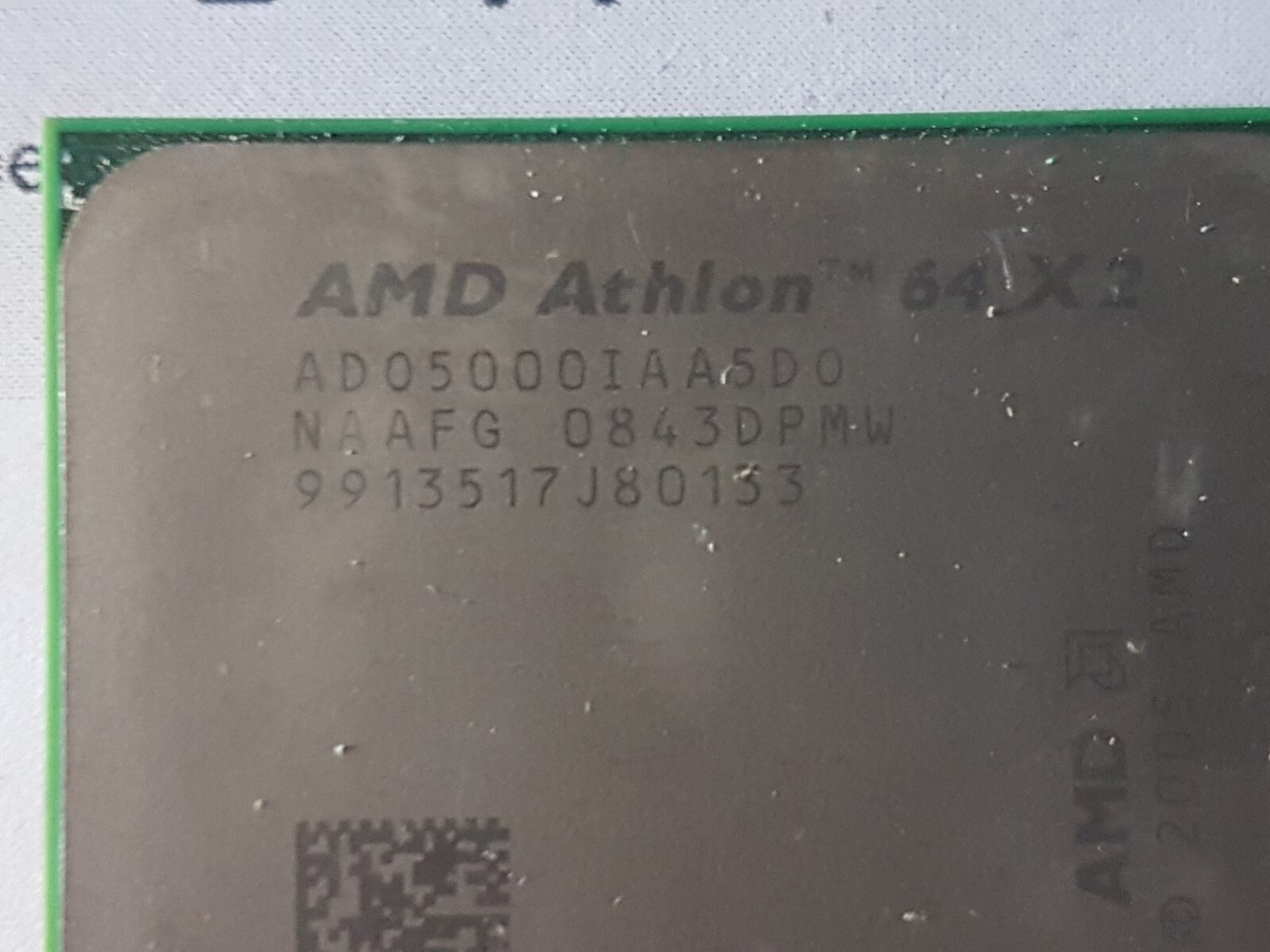 Am2 Procesori Ad05000iaa5d0 AMD Athlon 64 X2 5000+ CPU