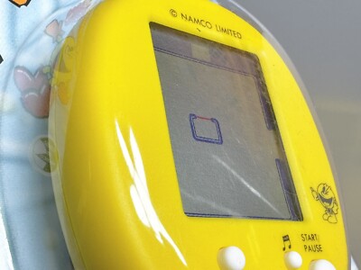 Pacman PAC-JUNIOR Handheld LCD Mini Game BANDAI NAMCO 1997 New In