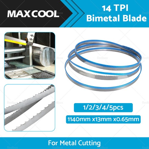 1140mm x13mm x 14 TPI BI METAL BIMETAL BAND SAW BANDSAW BLADE FOR METAL CUTTING - Picture 2 of 11