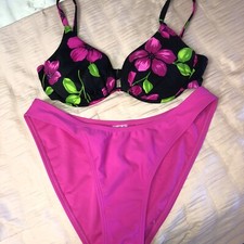 Vintage ‘90’s Catalina Bikini Top Size S W Wild Fable Bottom Size M 