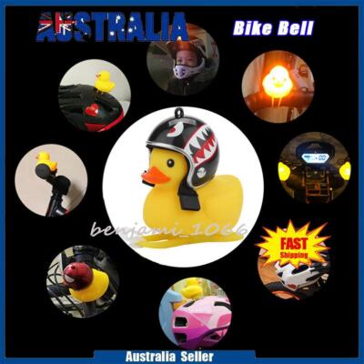 Bike Bell Light Shining Rubber Duck Bicycle Bells Motorcycle Horn