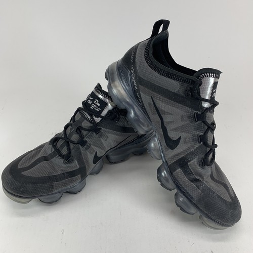 Size 10 Nike Air Vapormax 2019 Mens Shoes Black Gray AR6631-004 - 第 3/9 張圖片