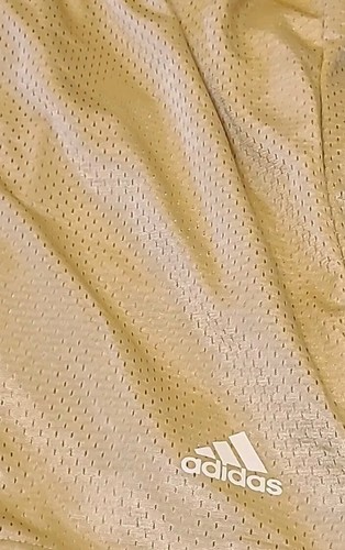 Vintage Adidas Soccer Shorts Gold / Yellow Youth Size XL Made In Canada - Picture 2 of 7
