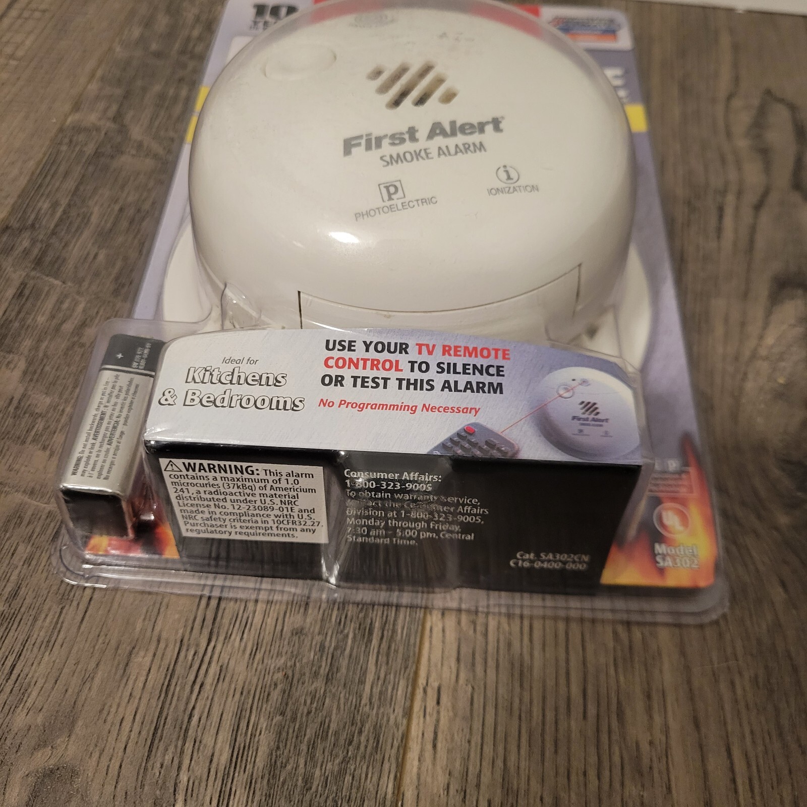 First Alert Ultimate Smoke & Fire Alarm SA302CN Dual Sensor NEW