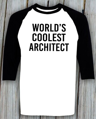 Architect Shirt Builder Building Consultant Birthday Christmas Gifts Raglan tee