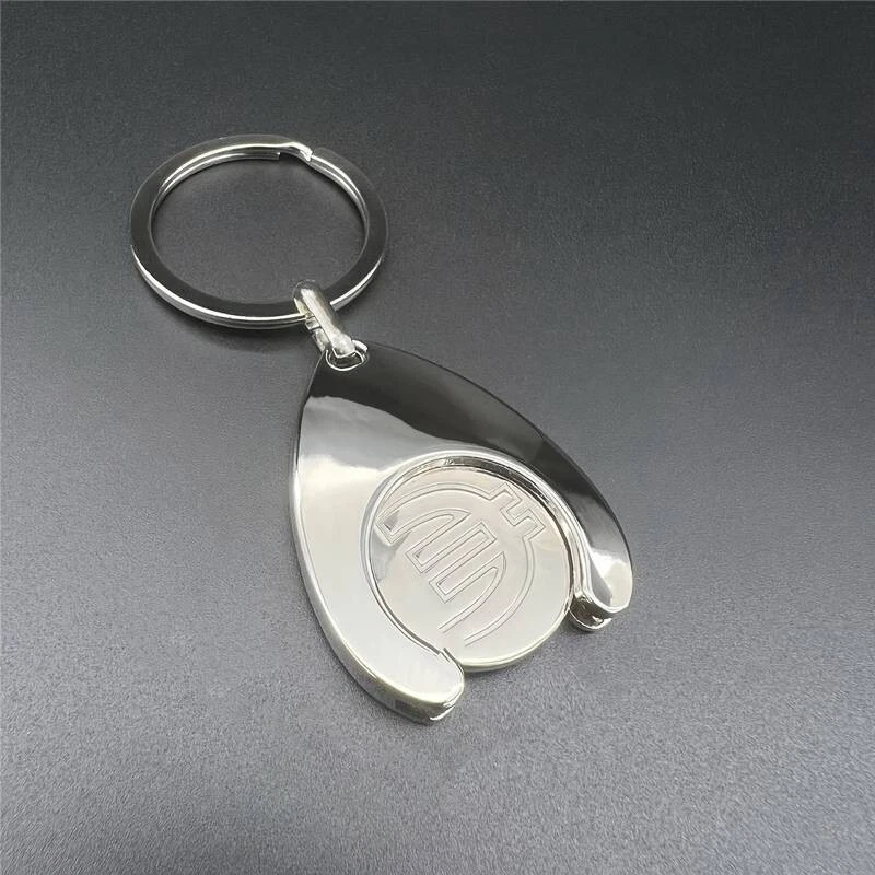 LUODAN Regalo donna 40 50 60 anni portachiavi compleanno regalo uomo 40 50 60 anni regalo compleanno donna uomo originale regalo compleanno mamma papà Tata Tonton madrina padrino, 1, L