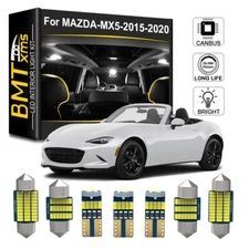 6X Canbus LED Interior Dome Light Package Kit For MAZDA MX-5 Miata ND 2015-2024
