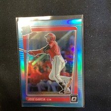2021 Donruss Optic Rated Rookie Light Blue Prizm /50 Jose Garcia #89          22