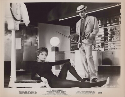 Alain Delon + Pascale Petit in Faibles femmes (1960)   Vintage Photo M 244